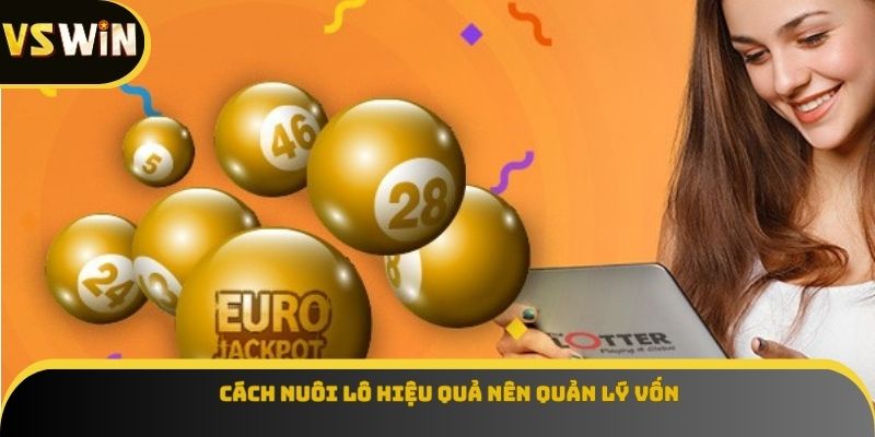 Cách nuôi lô hiệu quả nên quản lý vốn